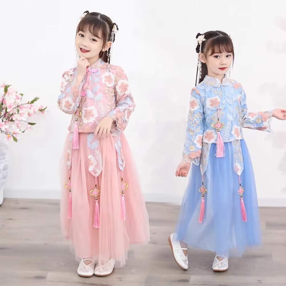 Kids Clothes Girl Dress Childr - Fashion Show Ethnic Wear recensie en prijs