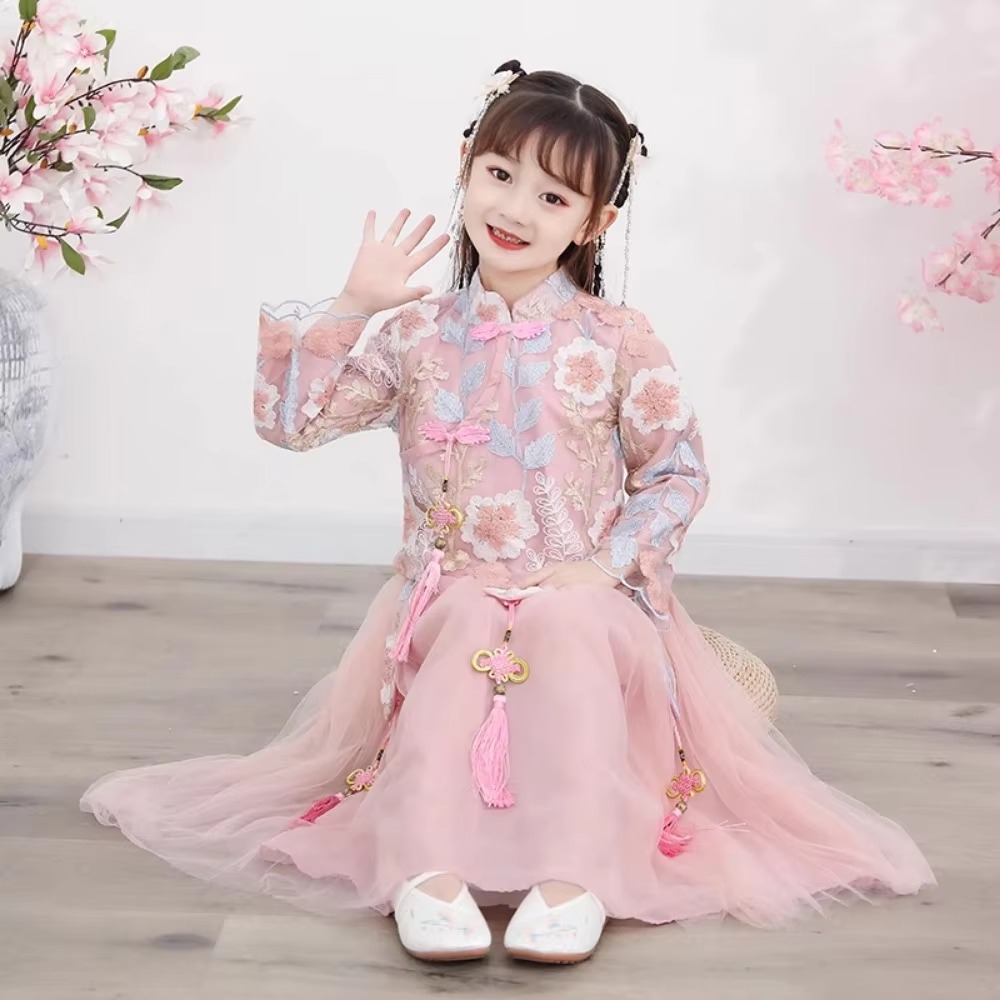Kids Clothes Girl Dress Childr - Fashion Show Ethnic Wear recensie en prijs