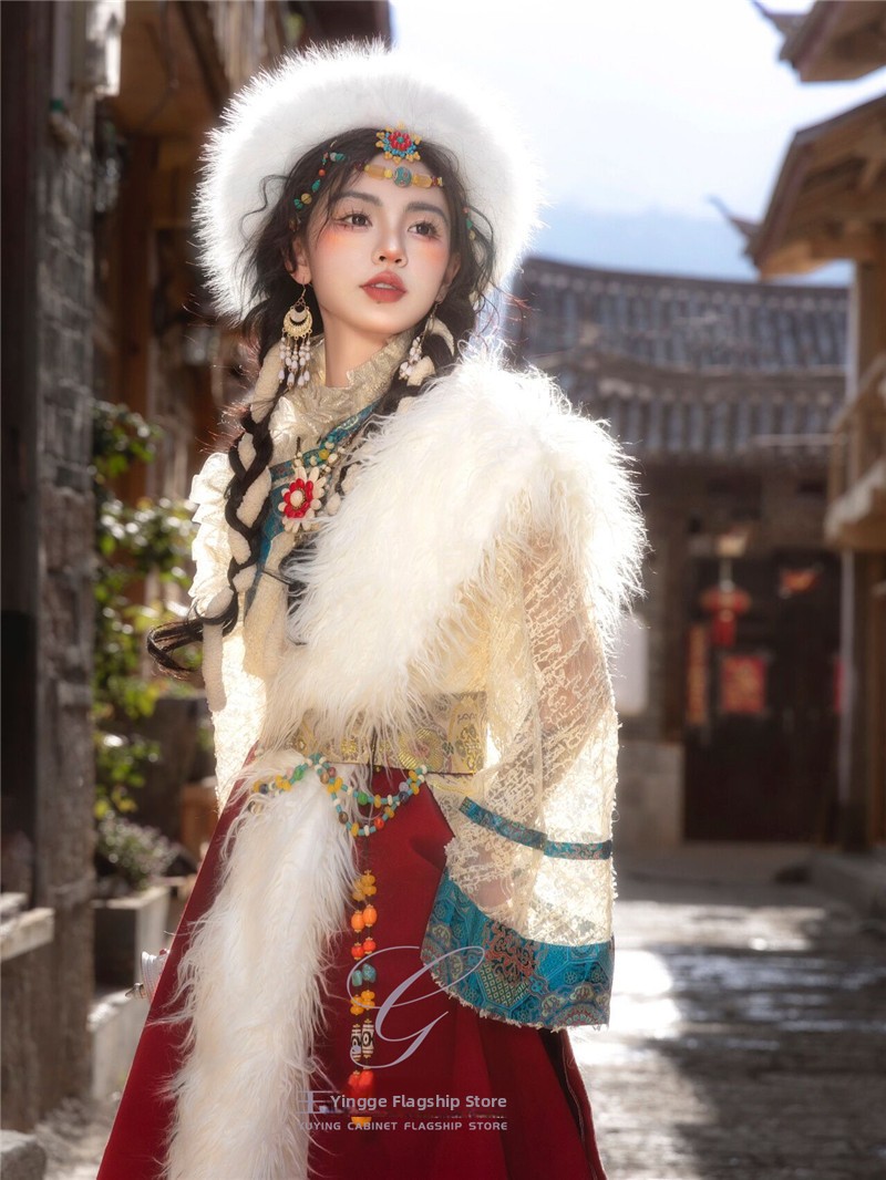 Tibetan Ethnic Women's New Sty - Ethnic Fashion Photography recensie en prijs