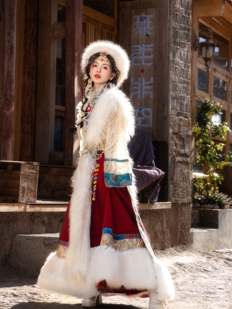 Tibetan Ethnic Women's New Sty - Ethnic Fashion Photography recensie en prijs
