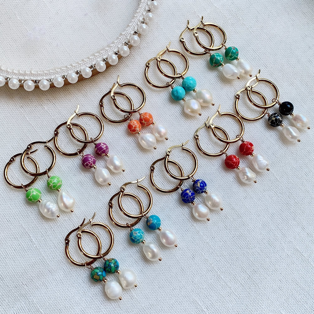 Natural Freshwater Baroque Pea - Aura Ethnic Fashion recensie en prijs