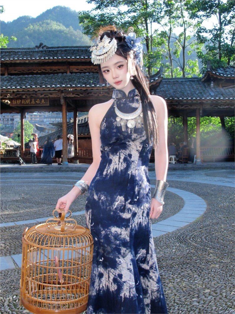 New batik dress cool women's w - Fashion Show Ethnic Wear recensie en prijs