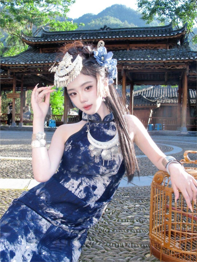 New batik dress cool women's w - Fashion Show Ethnic Wear recensie en prijs