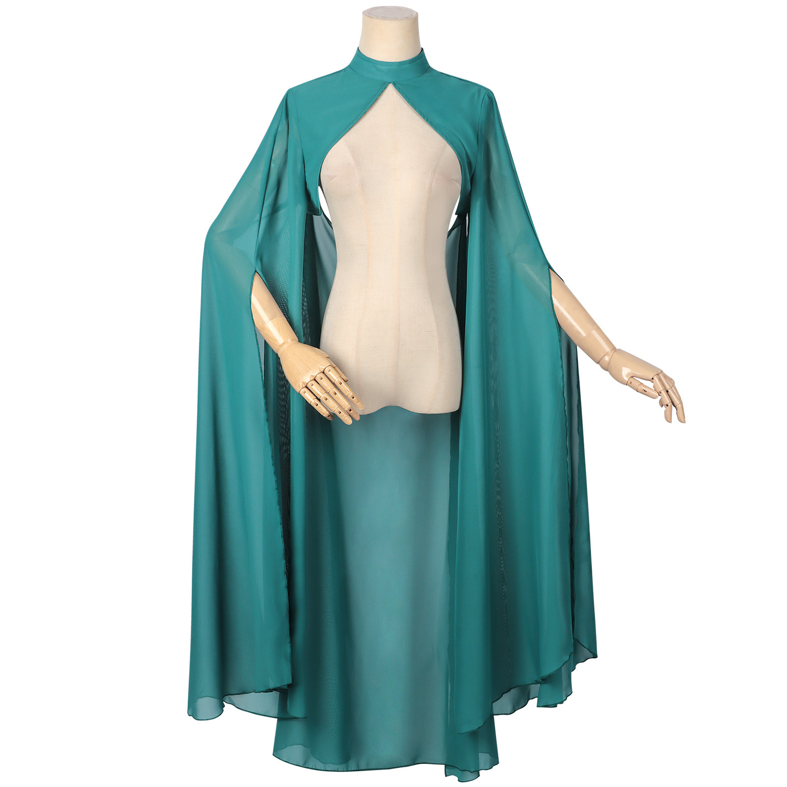 Ladies Green Chiffon Shawl Got - Ethnic Wear In Fashion recensie en prijs