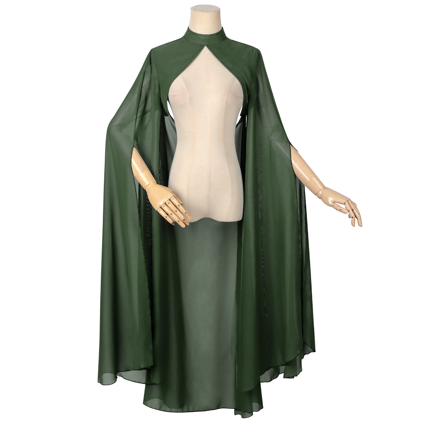 Ladies Green Chiffon Shawl Got - Ethnic Wear In Fashion recensie en prijs
