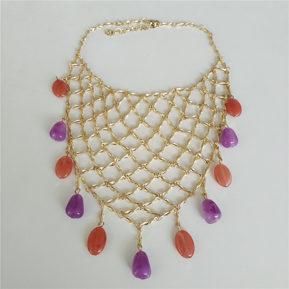 Trend Golden Metal Grid Large  - Indian Ethnic Fashion Trends 2025 recensie en prijs
