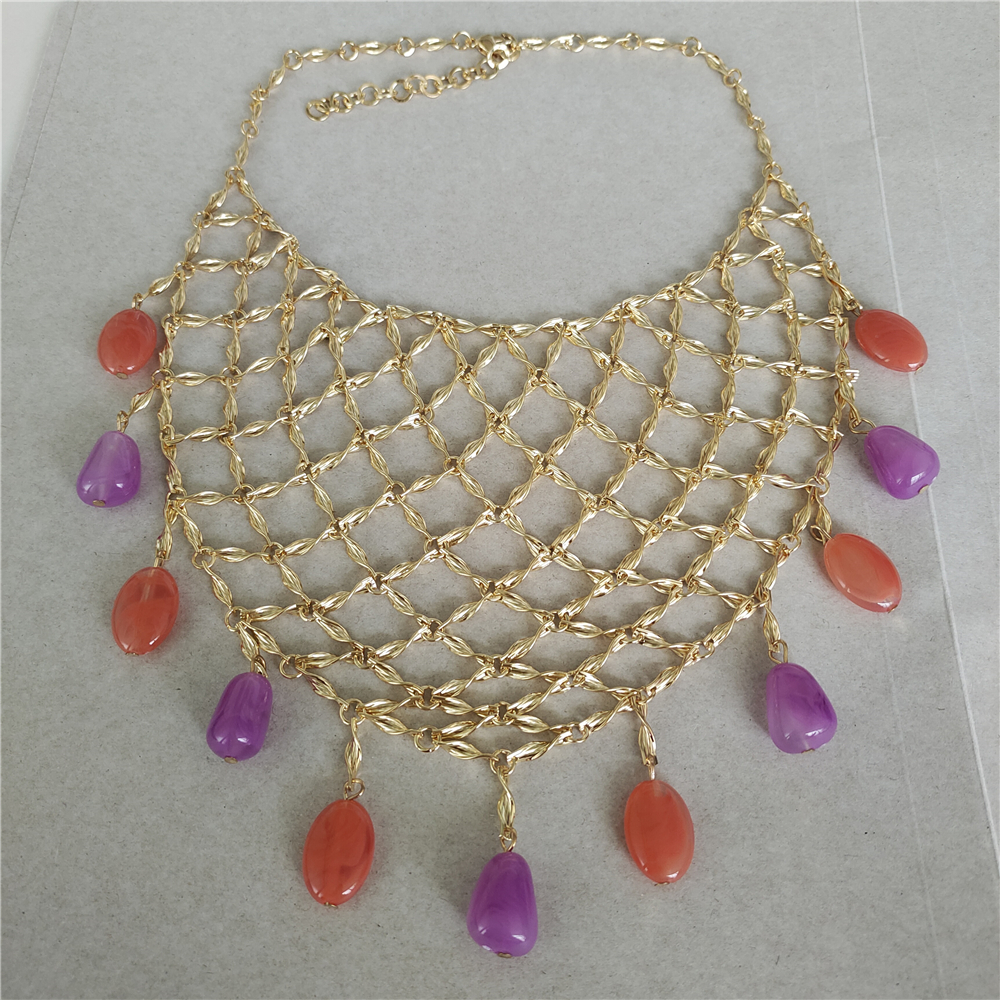 Trend Golden Metal Grid Large  - Indian Ethnic Fashion Trends 2025 recensie en prijs