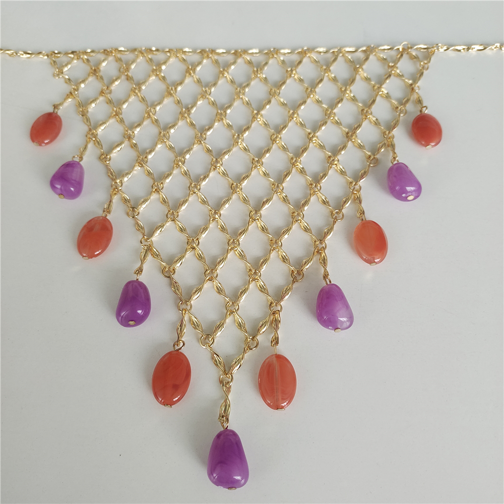 Trend Golden Metal Grid Large  - Indian Ethnic Fashion Trends 2025 recensie en prijs