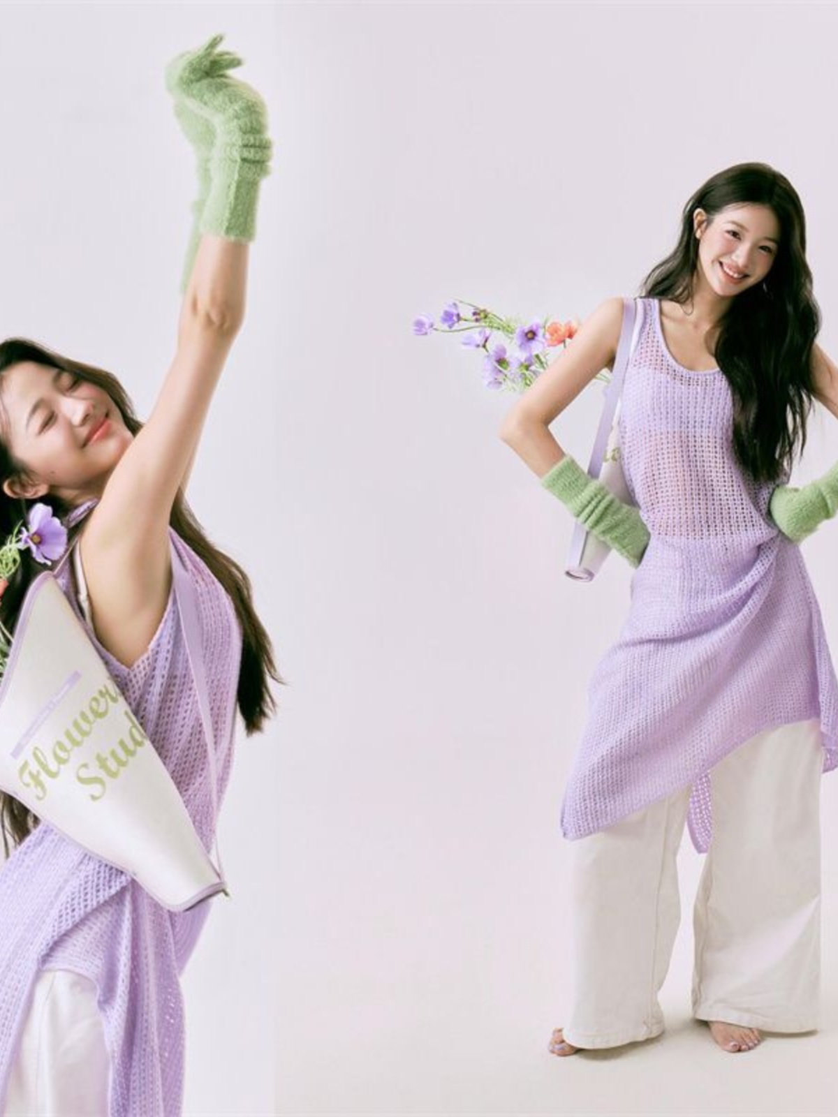 Romantic Spring  Flower Print  - Ethnic Fashion Photography recensie en prijs