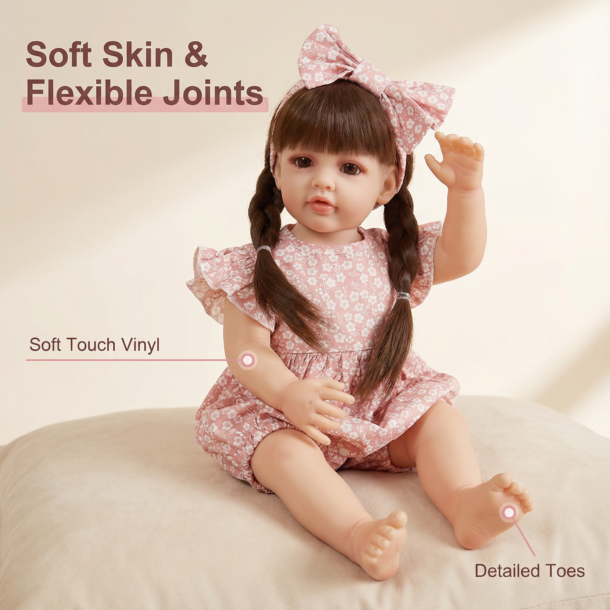 NPK 22inch Lifelike Reborn Bab - Ethnic Fashion Model recensie en prijs