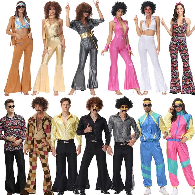 Disco Costume Halloween 70s Re - Fashion Show Ethnic Wear recensie en prijs