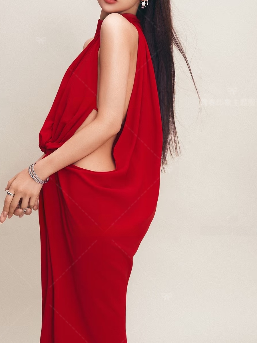 Red Portrait Photography Dress - Ethnic Fashion Photography recensie en prijs