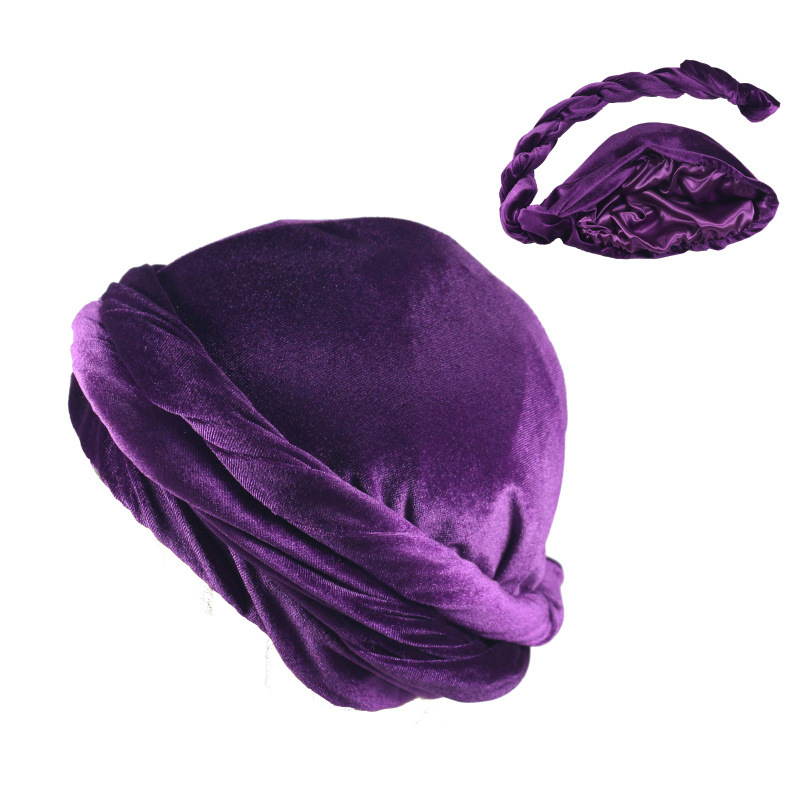 Solid Color Men's Velvet Head  - Ethnic Fashion Men recensie en prijs