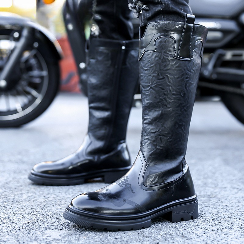 Men's Mid-calf Boots High Qual - Ethnic Fashion Men recensie en prijs