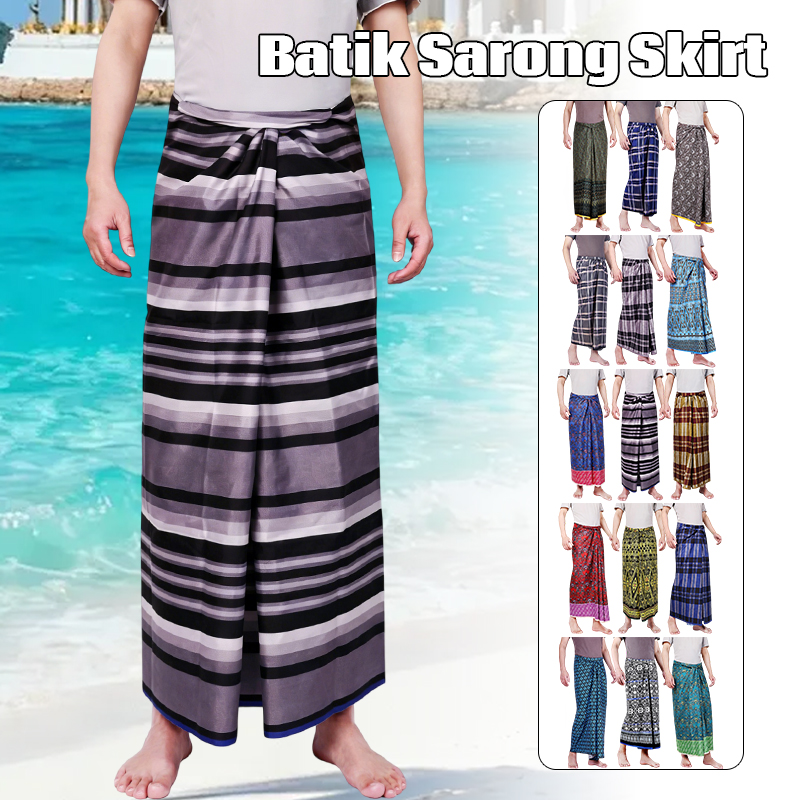 Men Women Batik Sarong Skirt E - Batik Sarong Wrap recensie en prijs