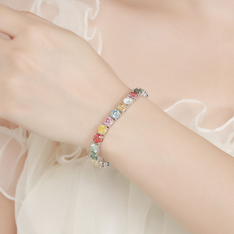 Dopamine color moissanite plat - Ethnic Wear In Fashion recensie en prijs