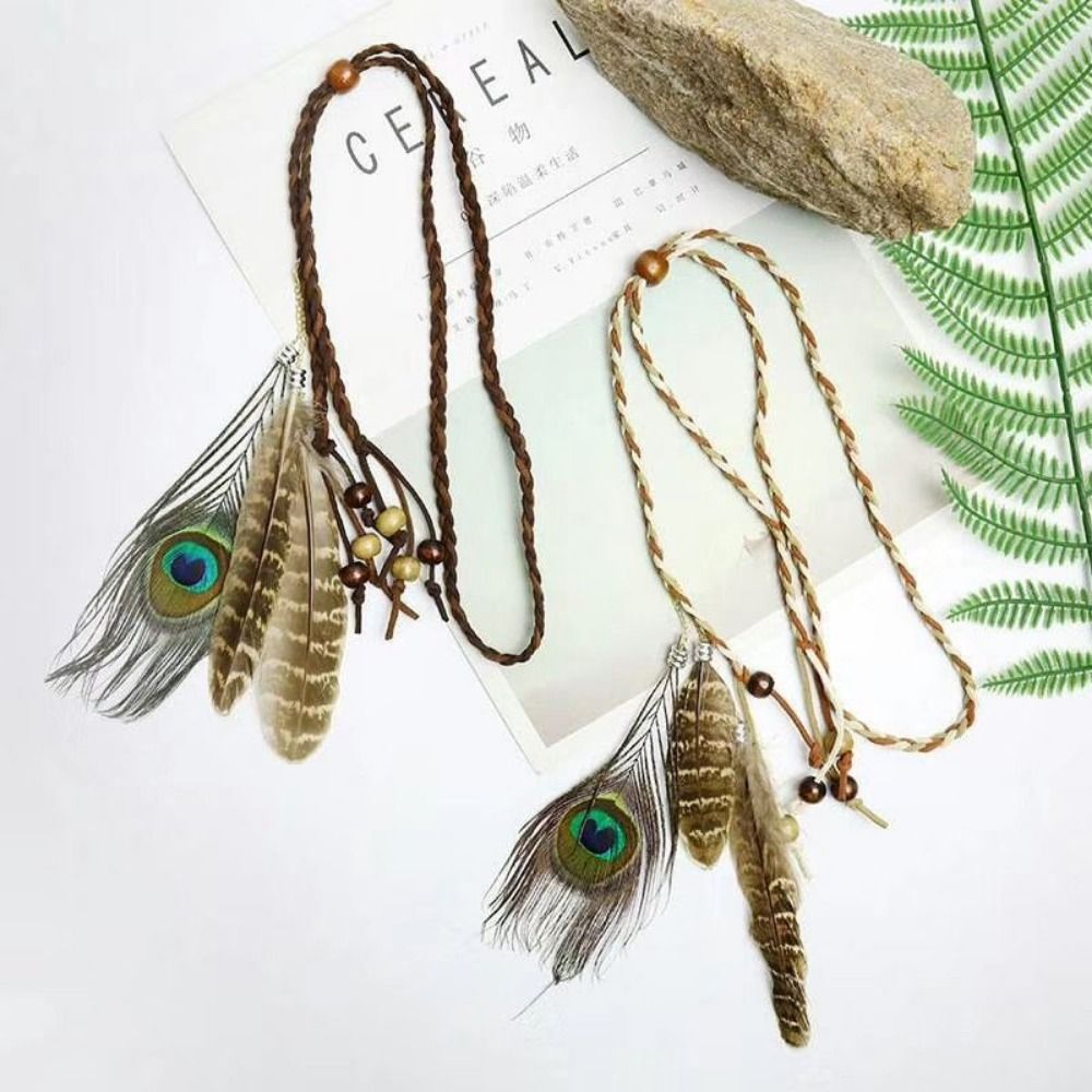 Fashion Feather Feather Headba - Fashion Show Ethnic Wear recensie en prijs