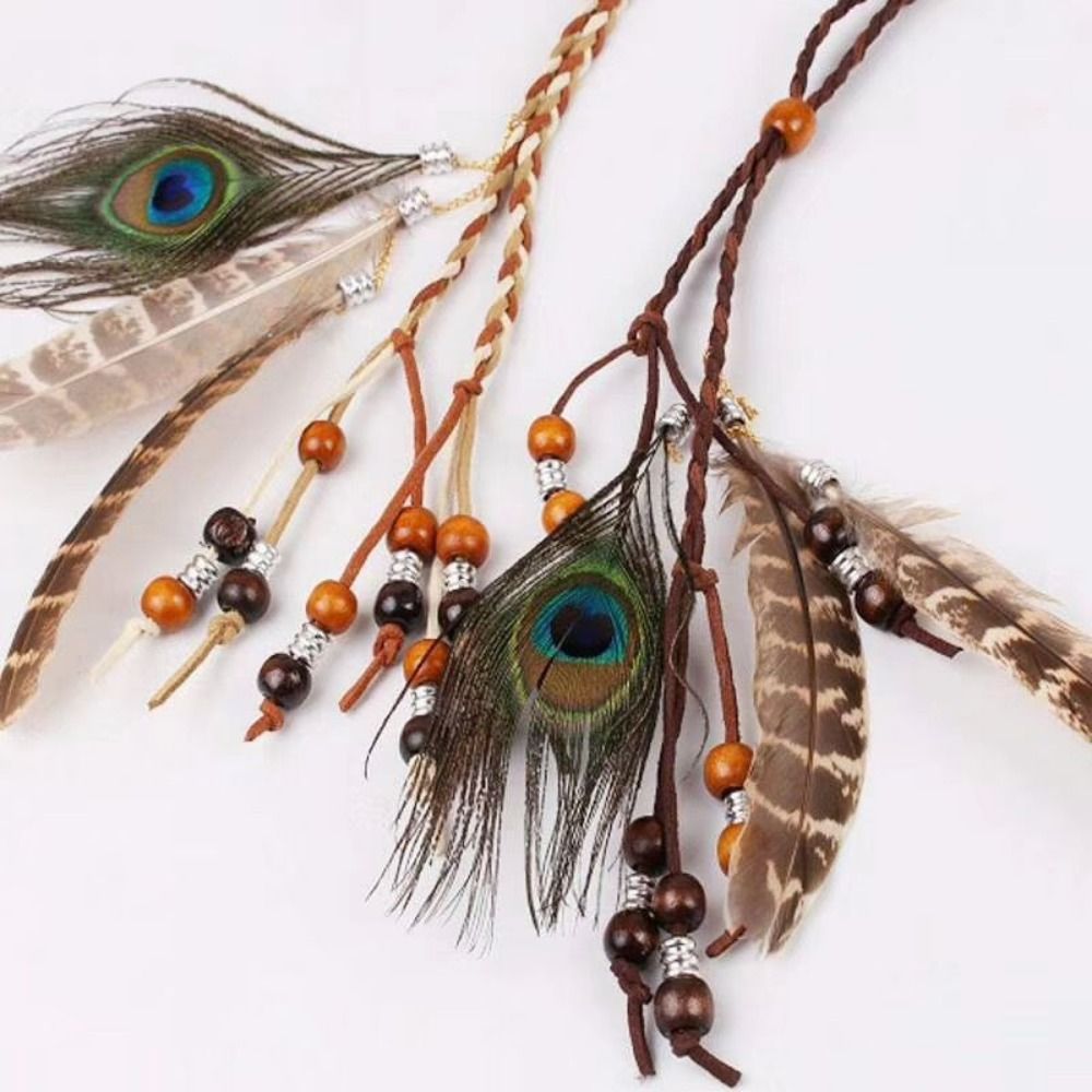 Fashion Feather Feather Headba - Fashion Show Ethnic Wear recensie en prijs