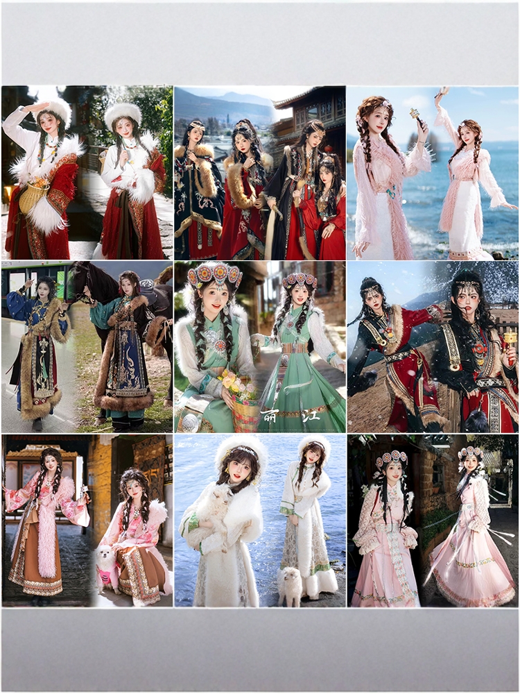 Tibetan Costume Women's New St - Ethnic Fashion Photography recensie en prijs