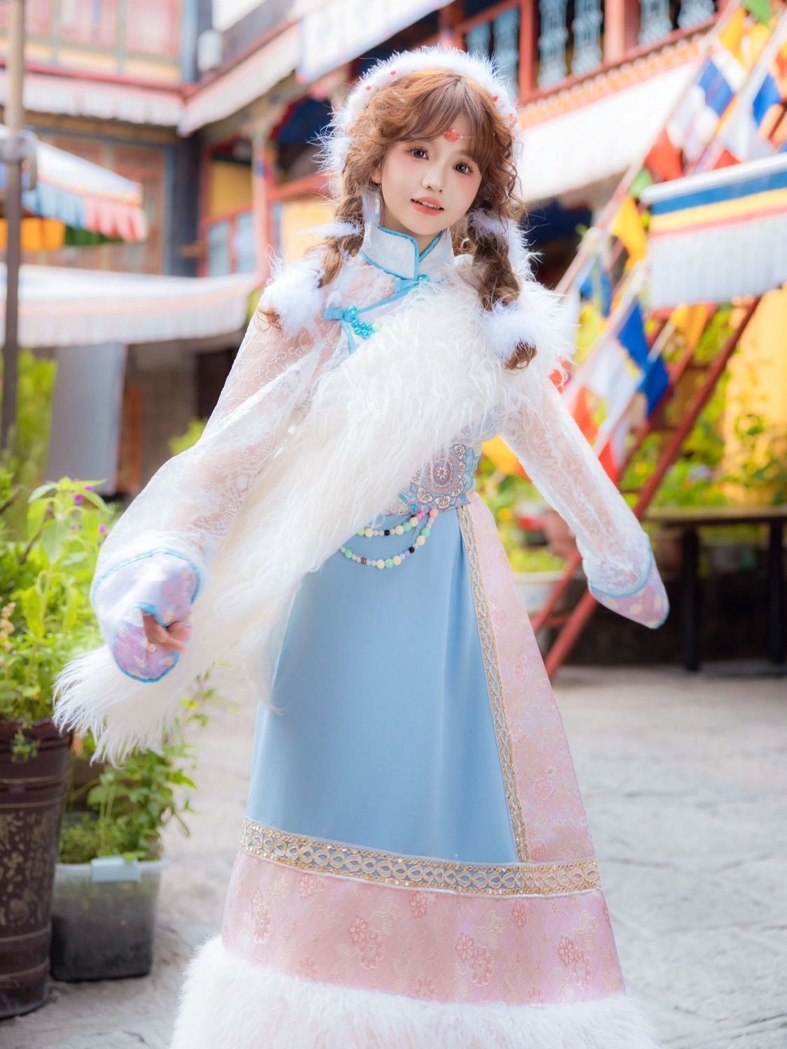 Tibetan Costume Women's New St - Ethnic Fashion Photography recensie en prijs