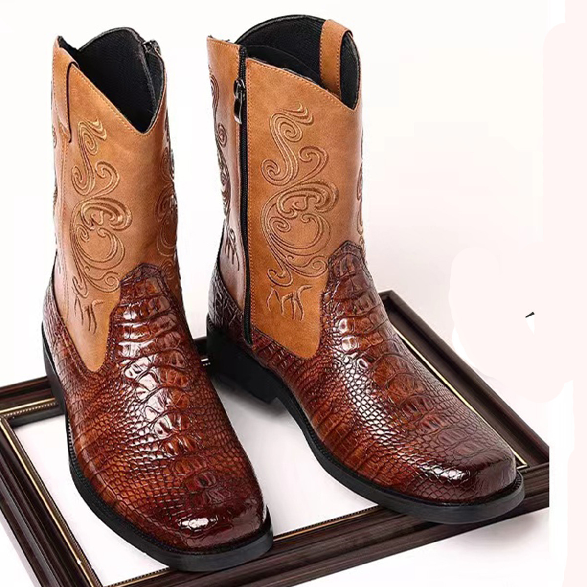Fashionable Embossed Casual Me - Ethnic Fashion Men recensie en prijs
