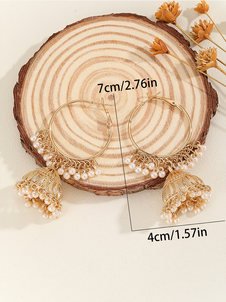 1 Pair of Fashionable Hoop Ear - Ethnic Wear In Fashion recensie en prijs
