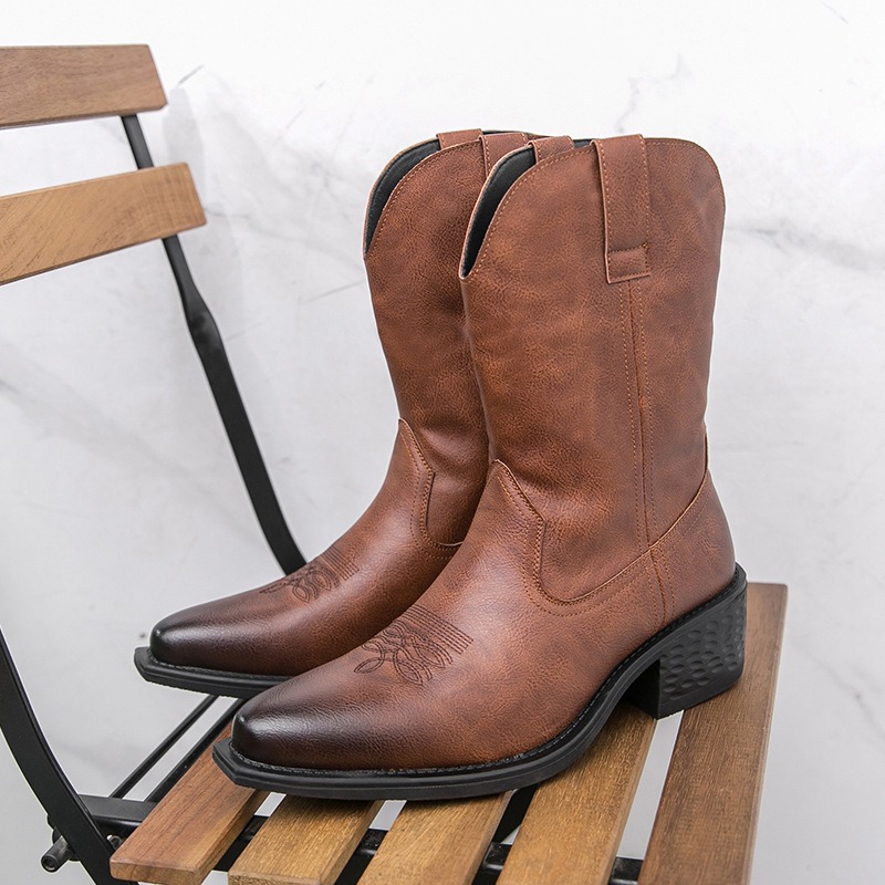 Men Boots Classic Embroidery W - Ethnic Fashion Men recensie en prijs