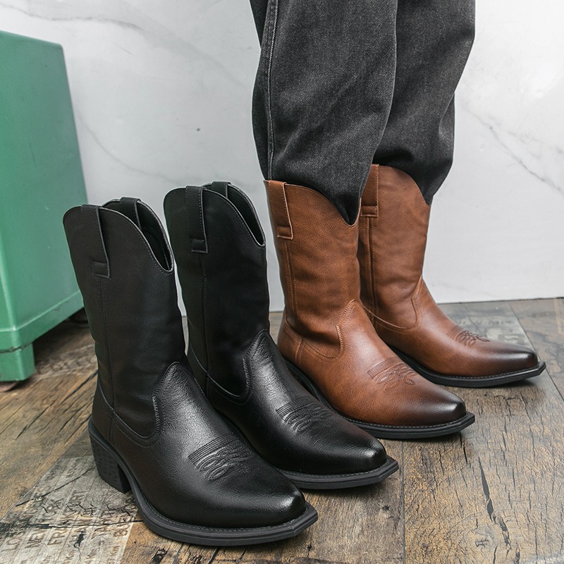 Men Boots Classic Embroidery W - Ethnic Fashion Men recensie en prijs