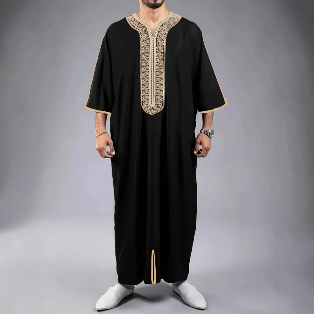 New 2025 Men's Long Sleeve Emb - Ethnic Wear In Fashion recensie en prijs