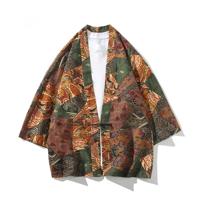 Ethnic Style Print Yukata Men  - Ethnic Fashion Men recensie en prijs
