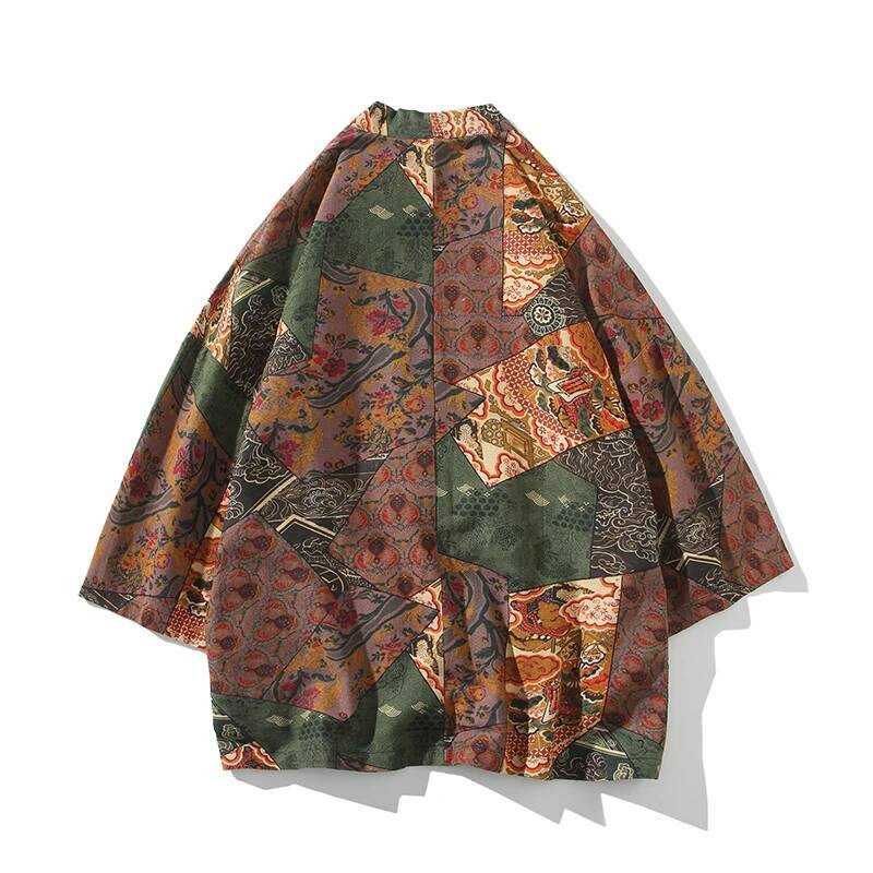 Ethnic Style Print Yukata Men  - Ethnic Fashion Men recensie en prijs