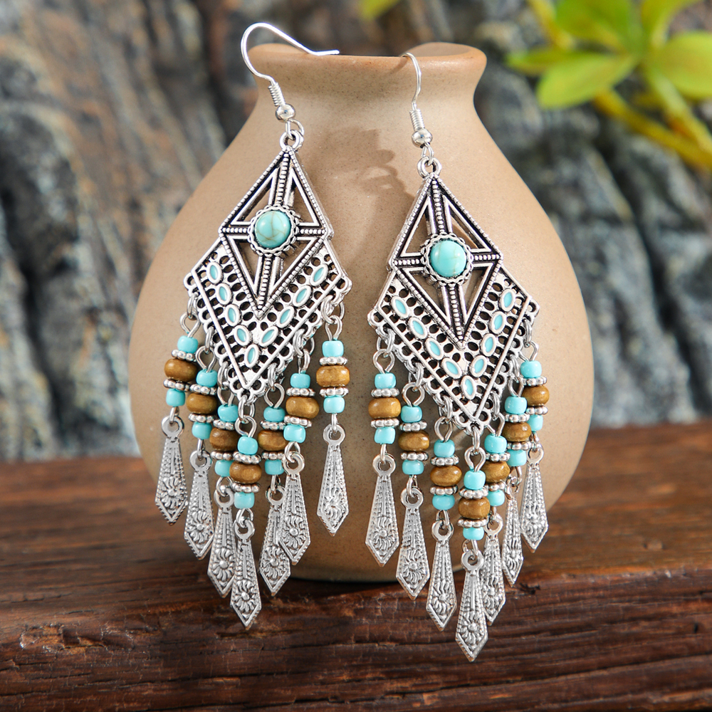 Ethnic Style Dangle Earrings F - Ethnic Wear In Fashion recensie en prijs